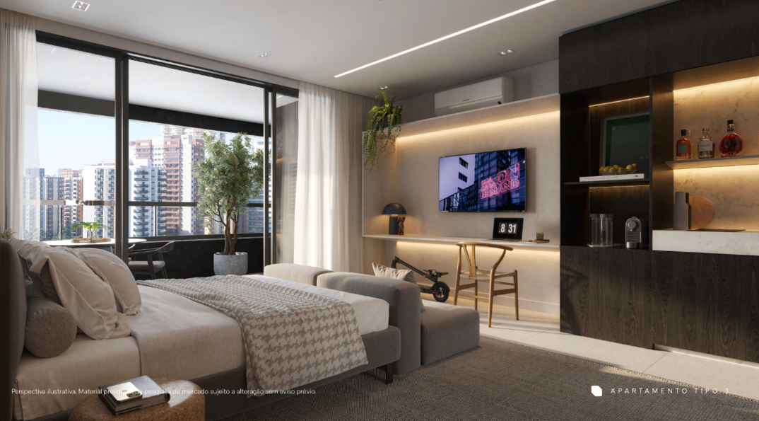 Apartamento Pátio no Centro de  São José em São José dos Campos | 2 Dormitórios | 70 m² — miniatura 10
