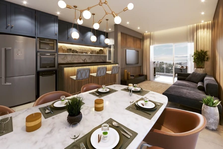 Apartamento no Itaguá no Condomínio Duomo Residencial em Ubatuba — miniatura 14