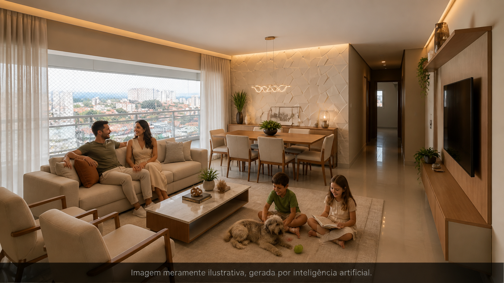 Apartamento à venda  no Condomínio Royal Park no Jardim Aquarius em São José dos Campos — miniatura 2