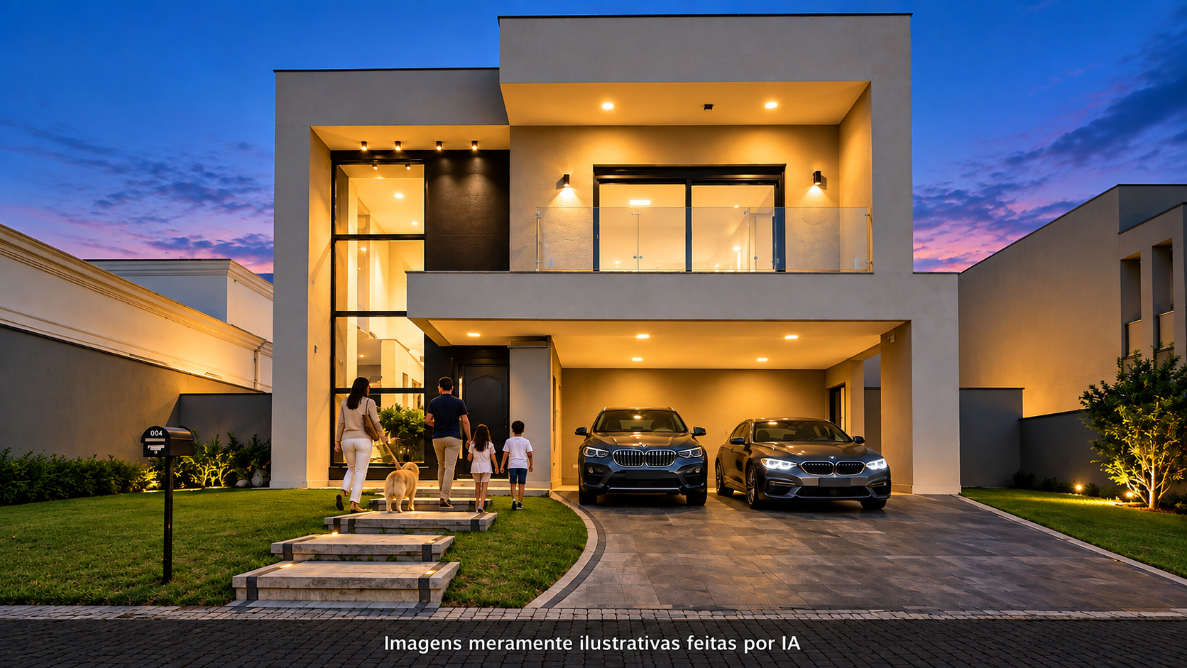 Casa contemporânea no Alphaville II — miniatura 2