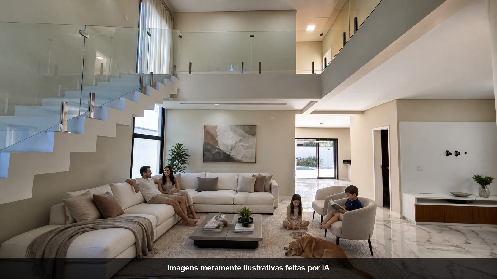 Casa contemporânea no Alphaville II — miniatura 3