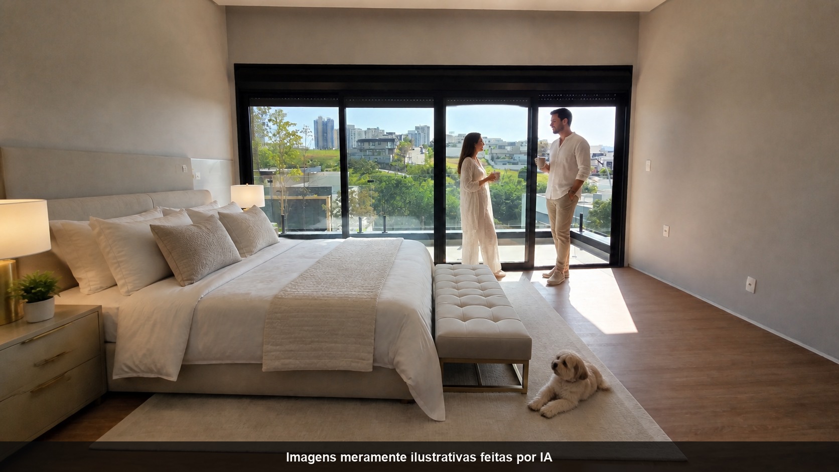 Casa de alto padrão à venda no Alphaville I com 4 suítes, elevador, adega e vista panorâmica — miniatura 10