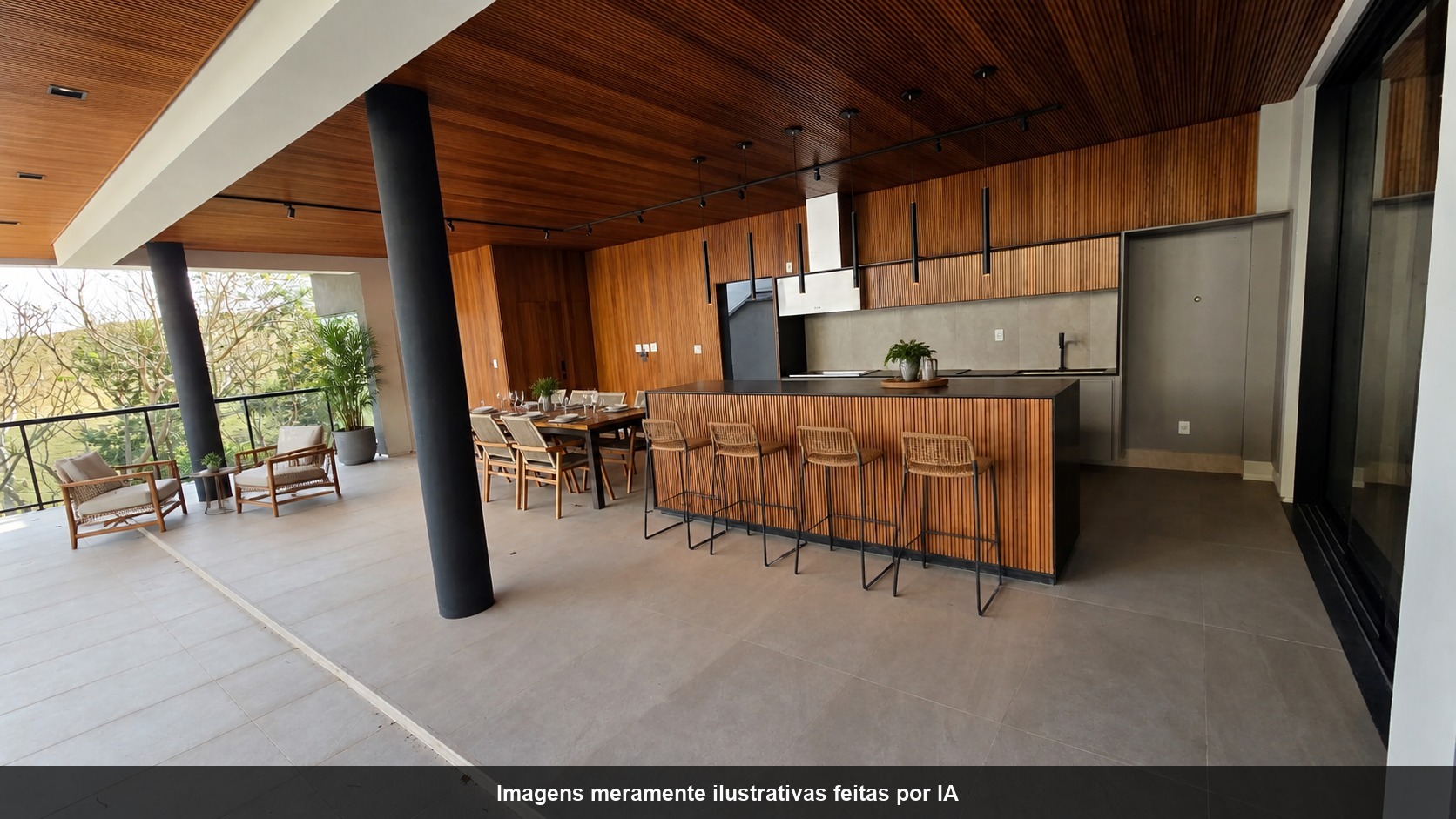Casa de alto padrão à venda no Montserrat com 4 suítes, adega, elevador e vista permanente — miniatura 5