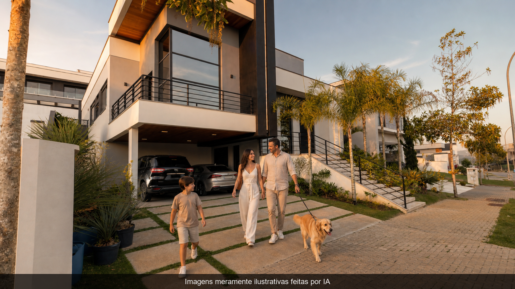 Casa no Urbanova no Condomínio Alphaville II em São José dos Campos | 3 Dormitórios | Piscina | Automação | 271 m² — miniatura 2