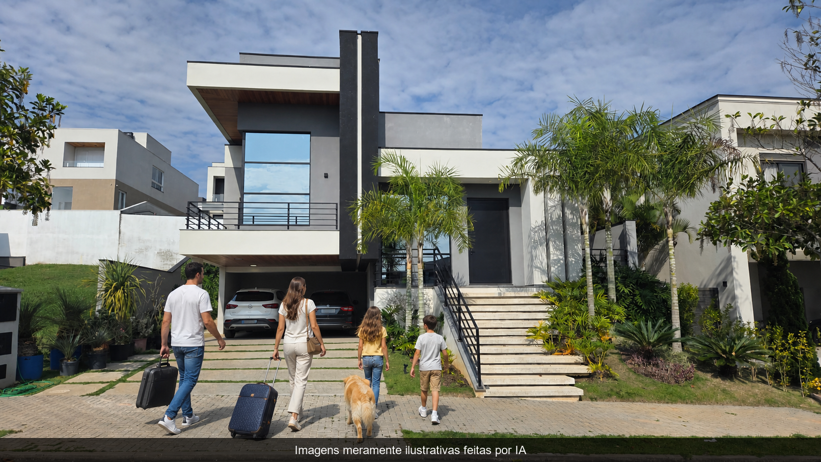 Casa no Urbanova no Condomínio Alphaville II em São José dos Campos | 3 Dormitórios | Piscina | Automação | 271 m², localizado em Alphaville II - Urbanova - São José dos Campos/SP