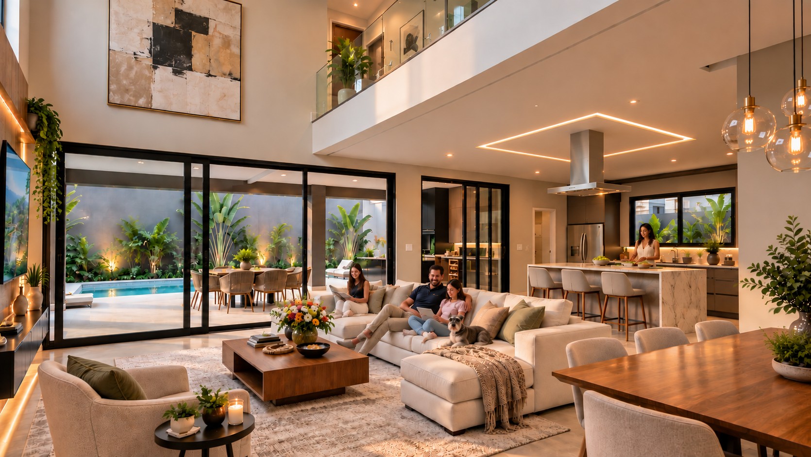 Casa de Alto Padrão no Urbanova no Condomínio Residencial Alphaville II em São José dos Campos — miniatura 8