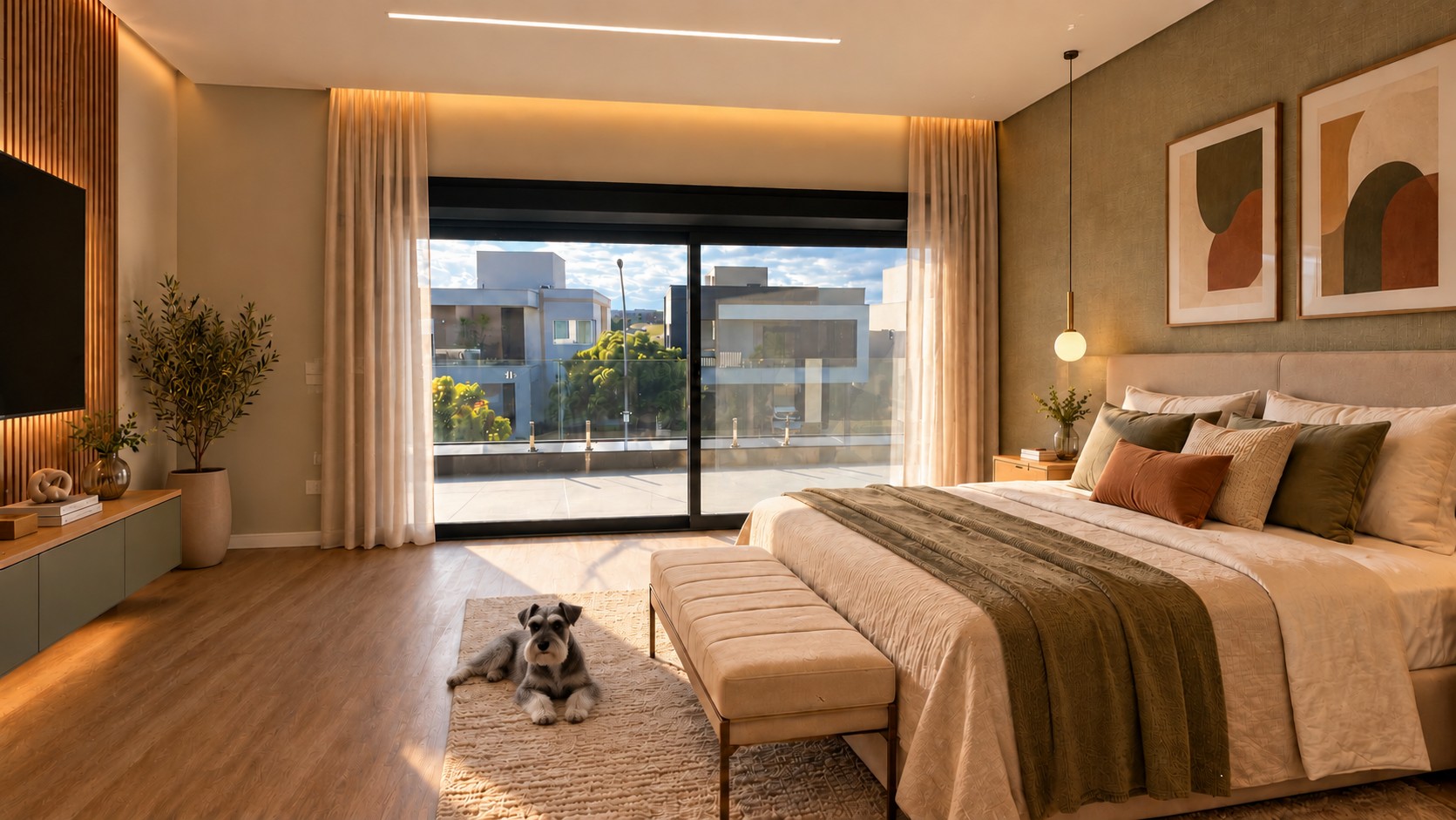 Casa de Alto Padrão no Urbanova no Condomínio Residencial Alphaville II em São José dos Campos — miniatura 13
